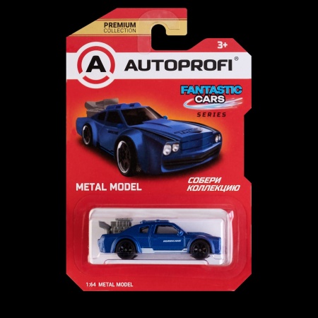 Машинка коллекционная 1:64, Серия FANTASTIC CARS, FAN-002, синий, 1/64/128 FAN-002 BL - купить в интернет-магазине «Буратино»
