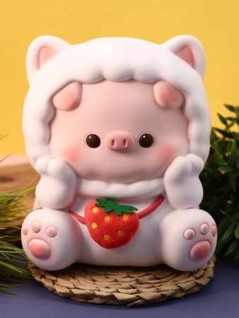 BB2274-1A Копилка ?Pig strawberry bag? BB2274-1A - купить в интернет-магазине «Буратино»