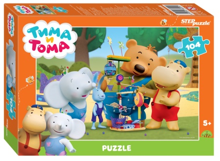 Мозаика "puzzle" 104 "Тима и Тома" (Riki) 82204 - купить в интернет-магазине «Буратино»