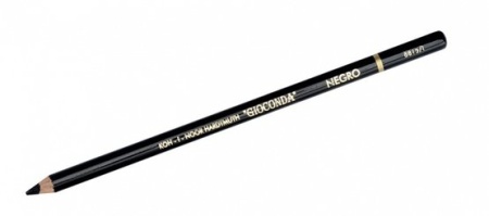 Карандаш художественный Gioconda silky "KOH-I-NOOR" 8815/1 черный, мягкий, 12 шт/уп 8815001001KS - купить в интернет-магазине «Буратино»