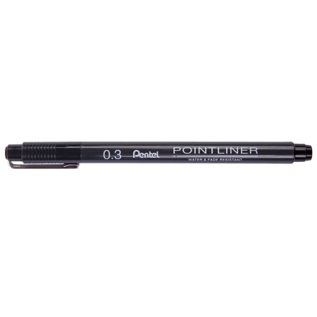 "Pentel"   Линер Pointliner   0.3 мм  . S20P-3A 0.3 мм черные чернила - купить в интернет-магазине «Буратино»