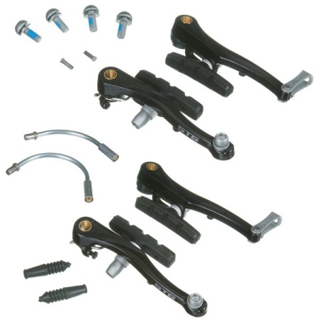 Тормоз v-brake STG 621ADX-BK (в компл. входит: 2 тормозных рычага 103мм, 2-е колодки 60 мм, н Х90060 - купить в интернет-магазине «Буратино»