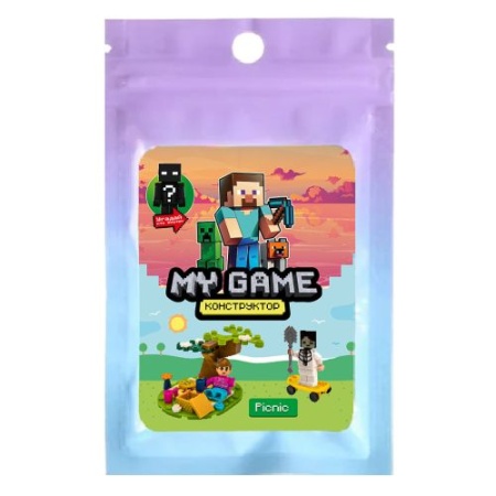 77509 Набор для конструирования My Game. PICNIC, 55 деталей 77509 - купить в интернет-магазине «Буратино»