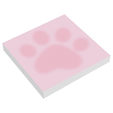 Блок для записей MESHU "Paw", 8,5*8,5см, 100л., на склейке MS_65026 - купить в интернет-магазине «Буратино»