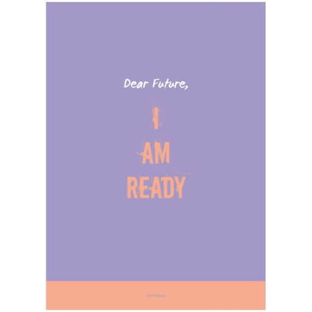 Тетрадь на кольцах А4, 160л., BG "Dear future", матовая ламинация, выб. лак ТТ4к160_лм_вл 8849 - купить в интернет-магазине «Буратино»