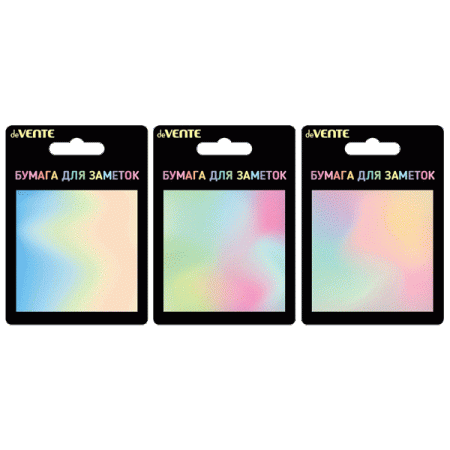Клейкая бумага для заметок "deVENTE. Rainbow" 75x75 мм, 30 листов 2010134 - купить в интернет-магазине «Буратино»
