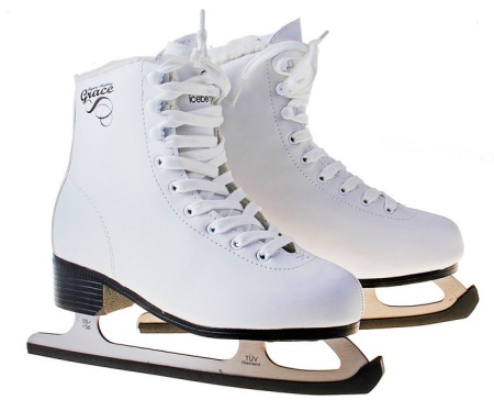 Коньки фигурные BlackAqua FS-101 /Grace Velvet/ (р.30; 10411080/231017/0017474, КИТАЙ) - купить в интернет-магазине «Буратино»