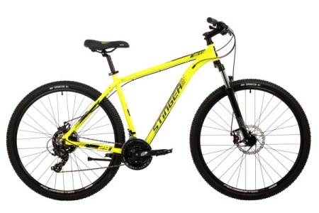 Велосипед STINGER 29" ELEMENT EVO зеленый, алюминий, размер 18" 29AHD.ELEMEVO.18GN4 - купить в интернет-магазине «Буратино»