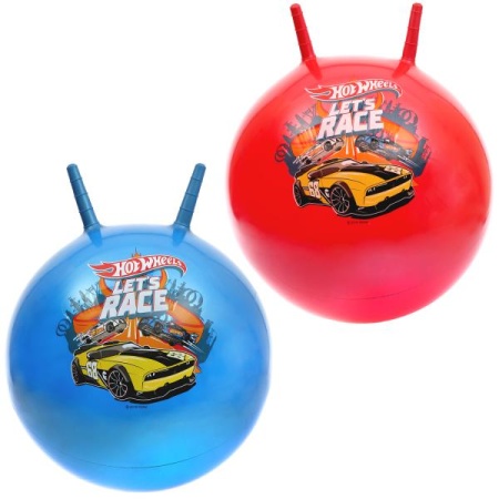 Мяч "Играем вместе" "Hot Wheels" 45см с рожками, в ассорт. в кор. в кор.24шт SJ-18(HWS) - купить в интернет-магазине «Буратино»