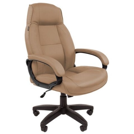 Кресло офисное BRABIX "Formula EX-537", экокожа, песочное, 531390 531390 - купить в интернет-магазине «Буратино»