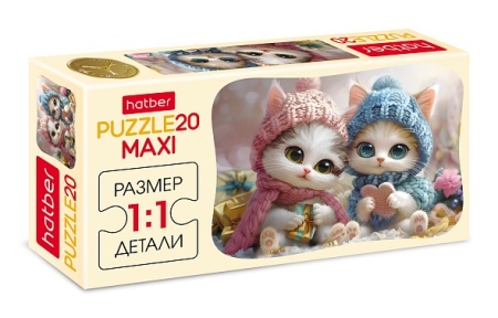 ПАЗЛЫ-ИГРА для детей 20 элементов А5ф 165х230мм  MAXI-Глазки, ушки, носики- 20ПЗ5_32269 - купить в интернет-магазине «Буратино»
