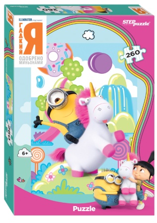 Мозаика "puzzle" 260 "Гадкий Я" (Universal) 95109 - купить в интернет-магазине «Буратино»