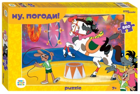 Мозаика "puzzle" 560 "Ну, погоди!" (С/м) 78111 - купить в интернет-магазине «Буратино»