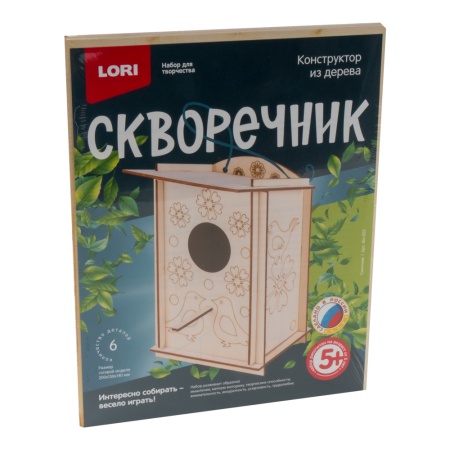 Фн-022 Конструктор из дерева.Скворечник "Синичник" Фн-022 - купить в интернет-магазине «Буратино»