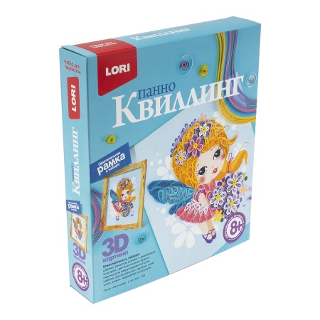 Квл-028 Квиллинг. Панно "Фея полей" Квл-028 - купить в интернет-магазине «Буратино»