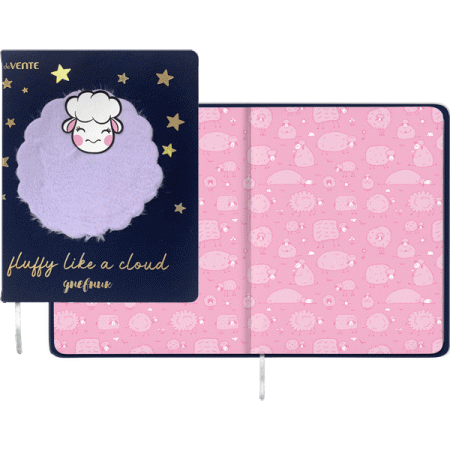Дневник "deVENTE. Fluffy Sheep" твердая обложка из искусственной кожи 2020238 - купить в интернет-магазине «Буратино»