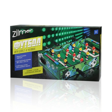 Zilmer Настольная игра  "Футбол" (60х34,5х9,5 см, цветн.) ZIL0501-023 - купить в интернет-магазине «Буратино»