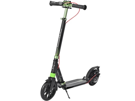 Самокат CITY SCOOTER DISK, GREEN; ЗЕЛЕНЫЙ, Арт.189032 NN007589 - купить в интернет-магазине «Буратино»