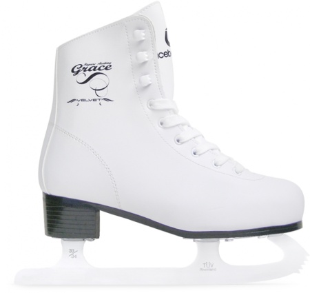 Коньки фигурные BlackAqua FS-102 /Grace Fur/ (р.31; 10411080/280815/0010466, КИТАЙ) - купить в интернет-магазине «Буратино»