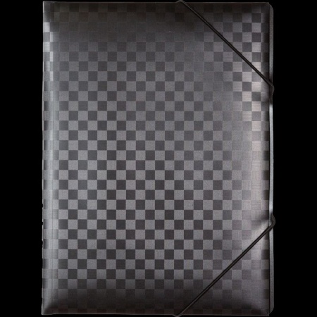 Папка с резинкой "deVENTE. TOTAL BLACK" A4 (240x320 мм) 400 мкм 3070313 - купить в интернет-магазине «Буратино»