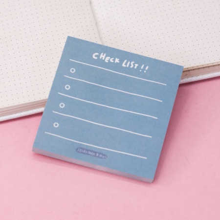 Блок для заметок "Check list", blue LG-80794-03 - купить в интернет-магазине «Буратино»