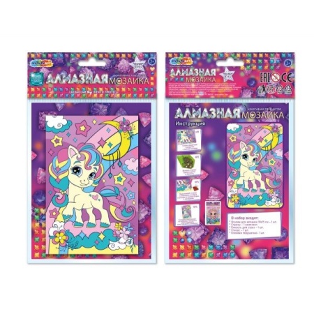 Алмазная мозаика 10*15 пони МУЛЬТИ АРТ в кор.100шт AM10X15-113787 - купить в интернет-магазине «Буратино»