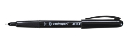 Маркер перманентный для CD/DVD Centropen "4616" черный, 0,6мм - купить в интернет-магазине «Буратино»