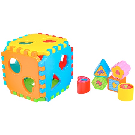 Логич. игрушка Куб (в сеточке) 91642 /П-Е/12/. - купить в интернет-магазине «Буратино»