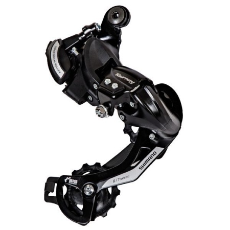 Переключатель задний Shimano Tourney RD-TY500, 6-7 ск., черный Х112660 - купить в интернет-магазине «Буратино»