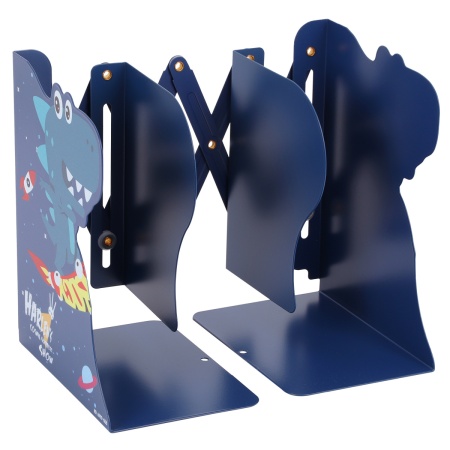Подставка-ограничитель для книг КОКОС Mq Dino 216584 синий с рисунком 216584 - купить в интернет-магазине «Буратино»