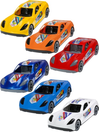 Машинка  Turbo "V-MAX" (6 цветов) МИКС 40 см (Арт. И-9623) кратно 6 И-9623 - купить в интернет-магазине «Буратино»