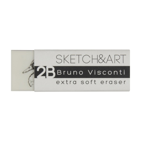 ЛАСТИК ХУДОЖЕСТВЕННЫЙ СУПЕРМЯГКИЙ "SKETCH&ART" 2B - купить в интернет-магазине «Буратино»