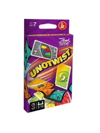 Игра настольная "UNOTWIIST "Актив time 05462 - купить в интернет-магазине «Буратино»