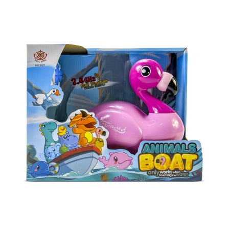 Mioshi Tech Игрушка водная р/у "Розовый фламинго" (20 см, 4 кан., на бат.) MTE1205-101 - купить в интернет-магазине «Буратино»