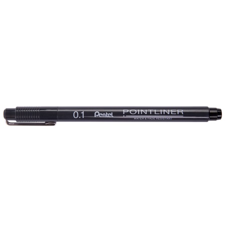 "Pentel"   Линер Pointliner   0.1 мм  . S20P-1A 0.1 мм черные чернила - купить в интернет-магазине «Буратино»