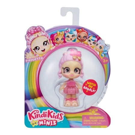 Кинди Кидс Игрушка Мини-кукла Пируэтта. ТМ Kindi Kids 39756 - купить в интернет-магазине «Буратино»
