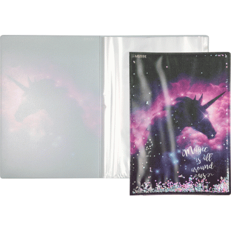Папка с 020 вкладышами A4 "deVENTE. Dream. Unicorn" A4 (234x305x15,5 мм) 3101100 - купить в интернет-магазине «Буратино»
