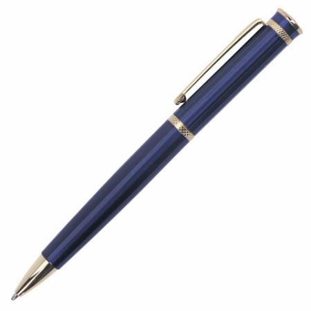 Ручка подарочная шариковая BRAUBERG "Perfect Blue", корпус синий, узел 1 мм, линия письма 0,7 мм, си - купить в интернет-магазине «Буратино»