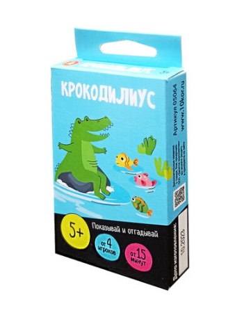 Игра настольная "Крокодилиус" 5+ 05064 - купить в интернет-магазине «Буратино»