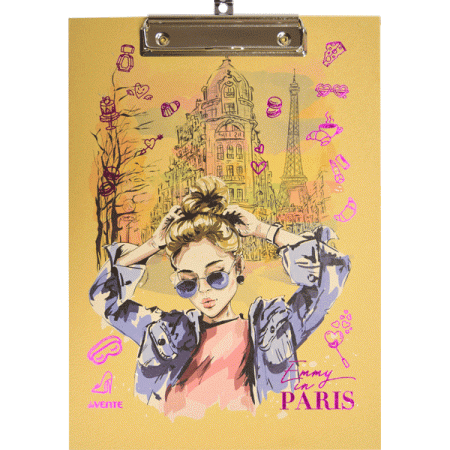 Клипборд "deVENTE. Emmy in Paris" A4 (225x315 мм) 3034208 - купить в интернет-магазине «Буратино»