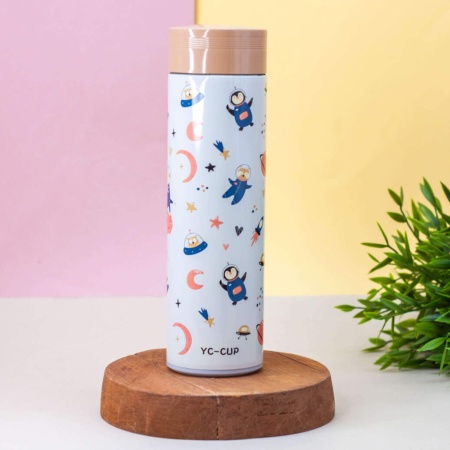 Термос "Lama astronaut", gray (450 ml) BWY546-02 - купить в интернет-магазине «Буратино»