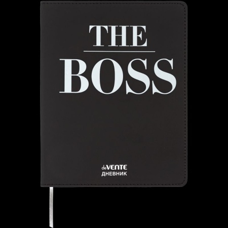 Дневник "deVENTE. The BOSS", гибкая обложка из искусственной кожи - купить в интернет-магазине «Буратино»