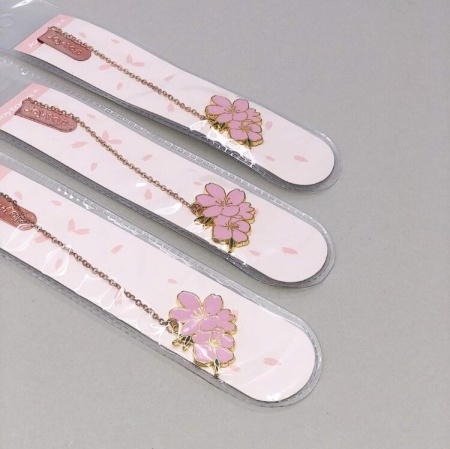 Закладка "Flowers" pink OR-6127-1 - купить в интернет-магазине «Буратино»