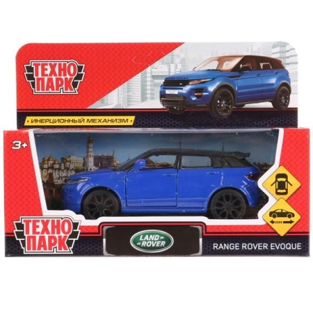 Машина металл LAND ROVER RANGE ROVER EVOQUE 12,5 см, двер, синий, кор. Технопарк в кор.2*36шт EVOQUE - купить в интернет-магазине «Буратино»