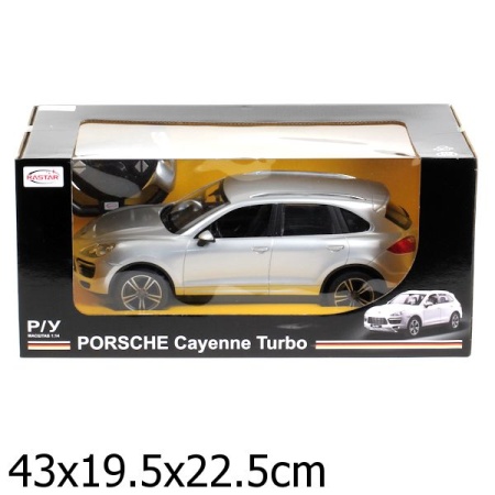 Машина р/у 1:14 Porsche Cayenne Turbo Цвет Черный 2.4G 42900B - купить в интернет-магазине «Буратино»