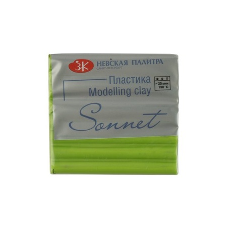 Пластика "Сонет", брус 56 грамм, сочный киви 5964768 - купить в интернет-магазине «Буратино»