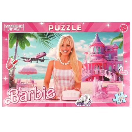 Barbie. Пазлы классические в коробке. 160 деталей. 285х190х33 мм. Умные игры в кор.12шт 466025442500 - купить в интернет-магазине «Буратино»