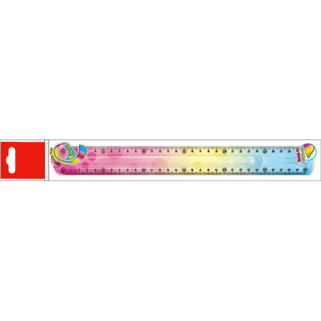 Линейка "deVENTE. Rainbow Flex" гибкая 30 см - купить в интернет-магазине «Буратино»