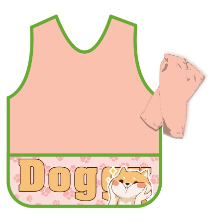 Фартук-накидка печать на кармане, с нарукавниками (20) / DOGGY / ФН-1 - купить в интернет-магазине «Буратино»