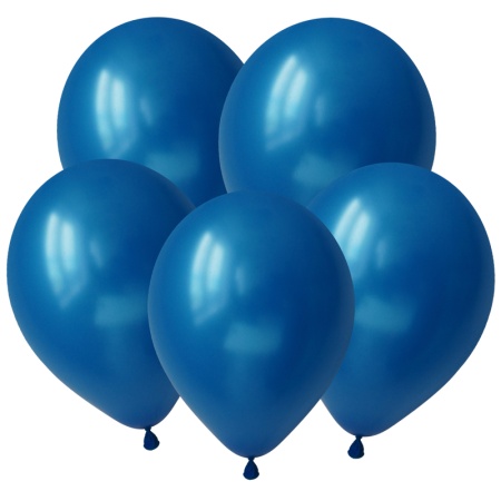 V Металл 12 Синий / Blue / 100 шт. /, Латексный шар (Вьетнам) 3121470 - купить в интернет-магазине «Буратино»
